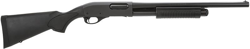 pump action shotgun