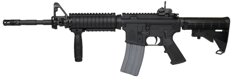 The Colt M4A1 carbine SOCOM