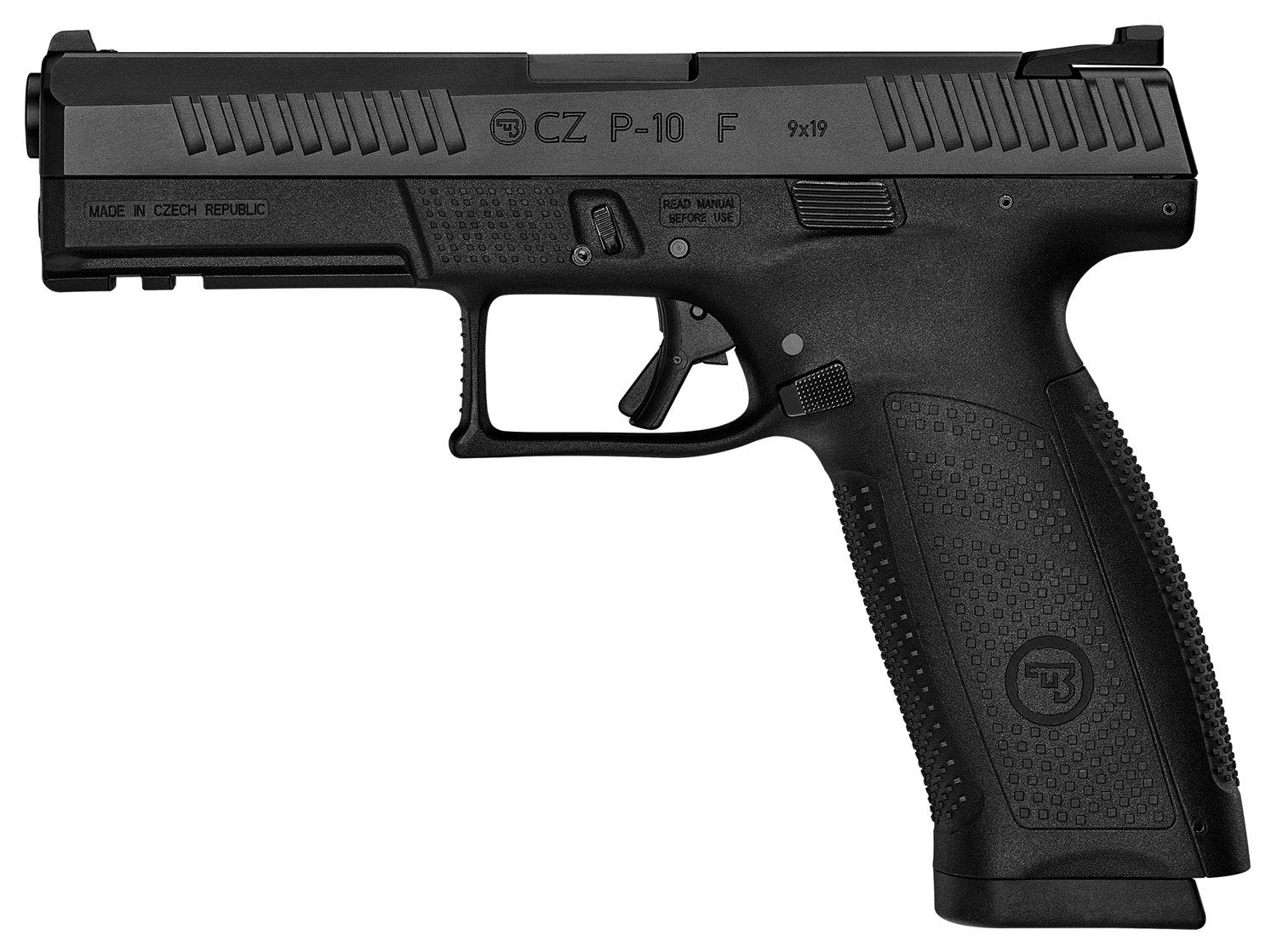 cz p-10f 9mm 4.5 barrel 19-rounds