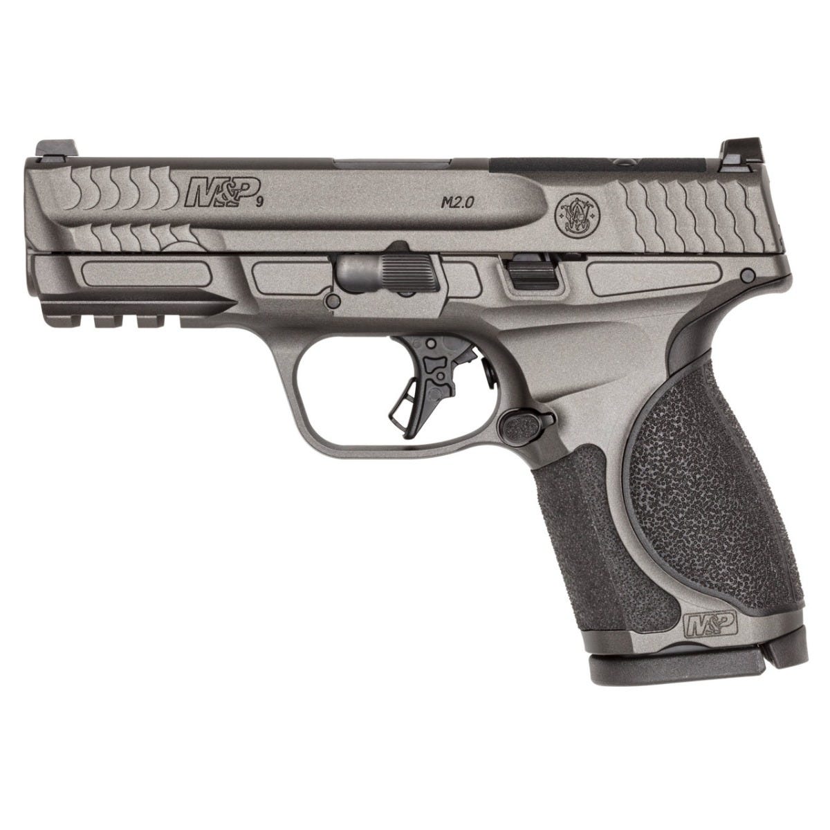 Smith and Wesson M&P M2.0 Metal OR Tungsten Grey 9mm 4 Barrel 15-Rounds - Smith & Wesson / S&W