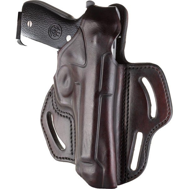 1791 Gunleather BHX Thumb Break Belt Holster Brown for 1911 5 w/ Rails RH