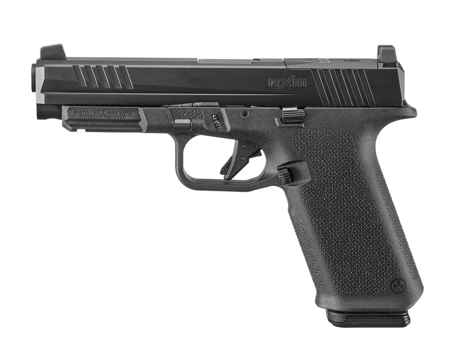 Ruger RXM Black 9mm 4.5 Barrel 17-Rounds Optics Ready