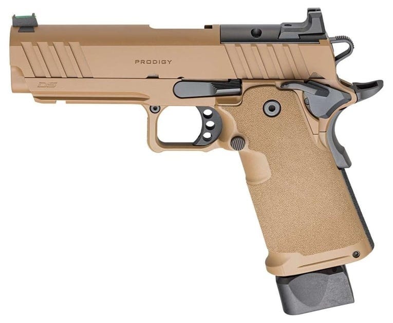 Springfield Armory 1911 DS Prodigy Coyote Brown 9mm 4.25 Barrel 20-Rounds