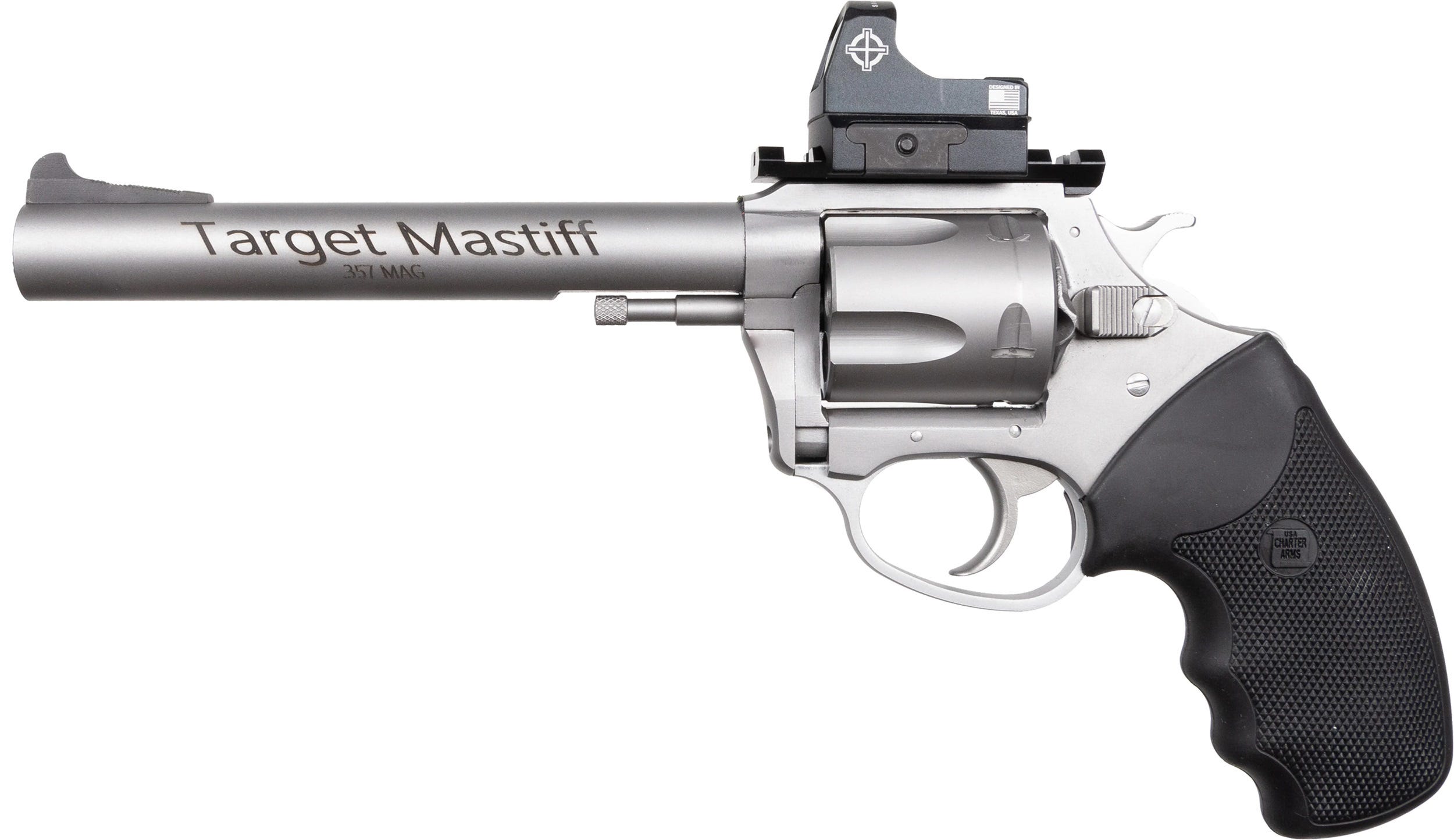 Charter Arms Target Mastiff .357 Mag Revolvers 5rd Stainless