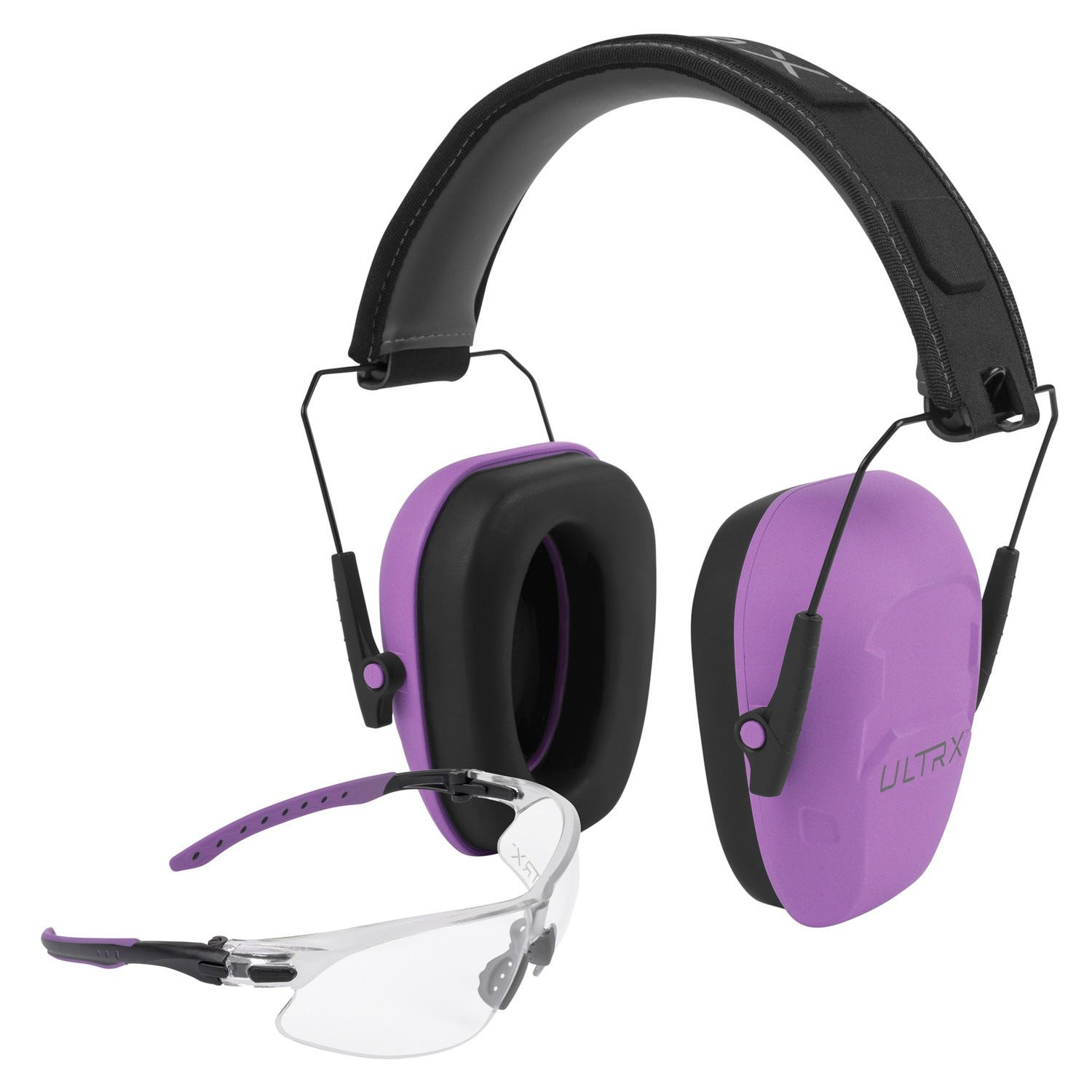 Allen ULTRX Shield Plum 23 dB w/ Shooting Glasses - Allen Company