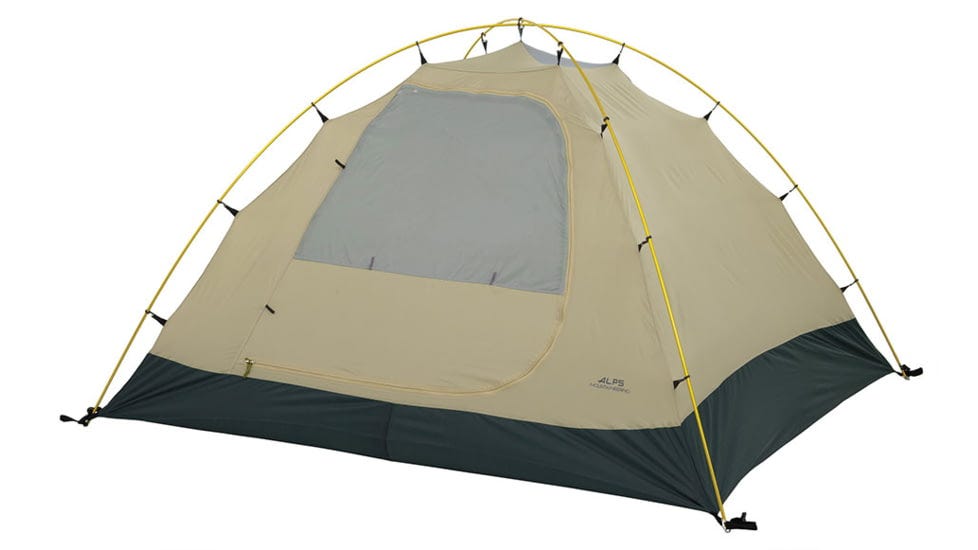 Alps Mountaineering Taurus 4-Person Outfitter Tent Tan/Green 7 6x8 6
