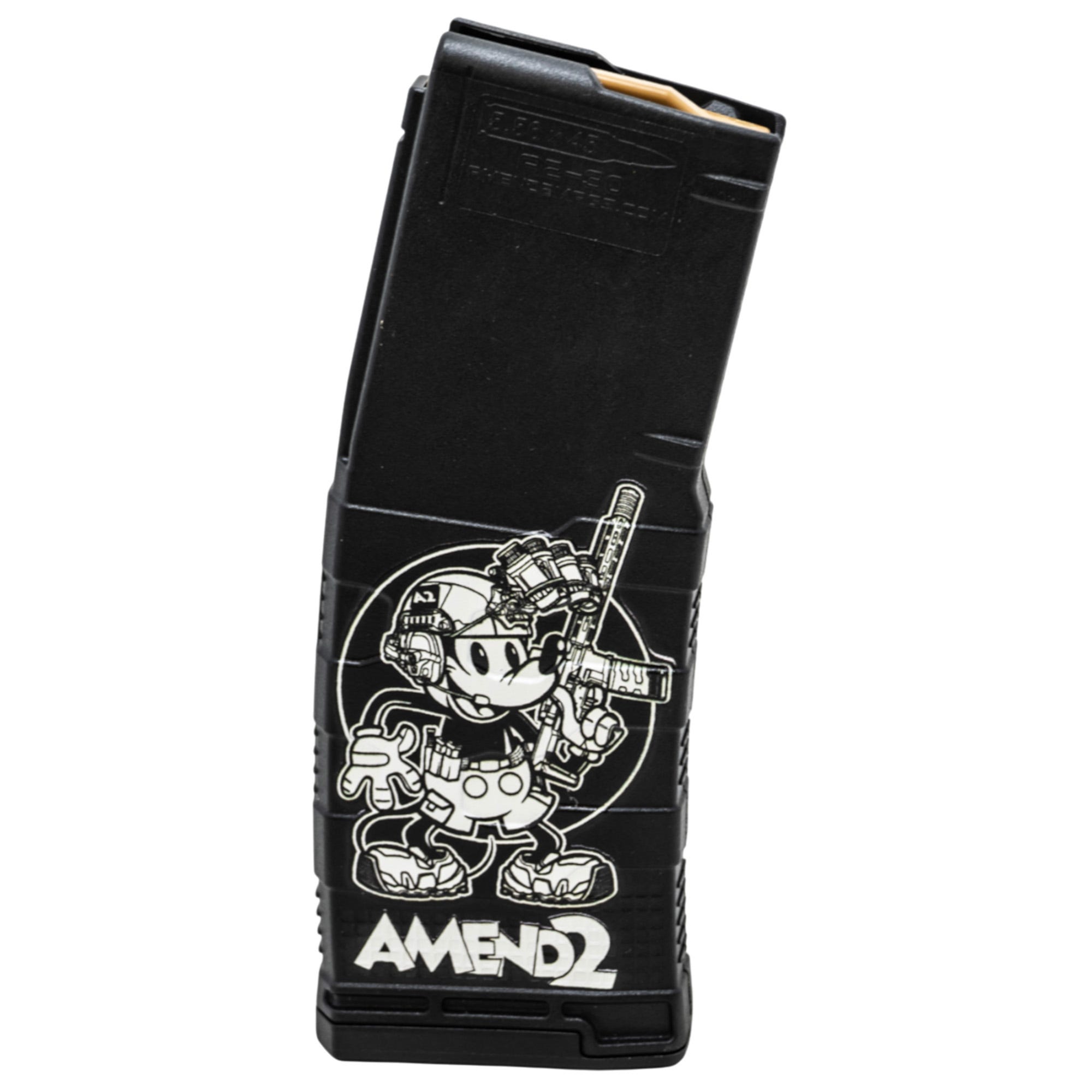 Amend2 AR-15 Mod-3 Magazine Steamboat Willie Design 5.56 / .223 Rem 30-Rounds
