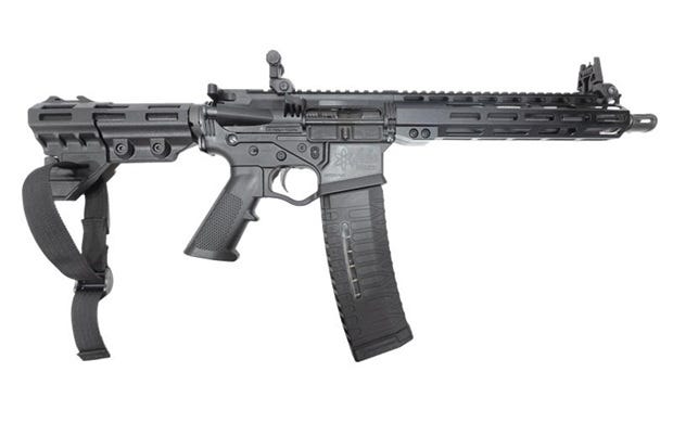 American Tactical Alpha Maxx 5.56 / .223 Rem 10.5 Barrel 60-Rounds w/ Brace  Flip-up Sights - American Tactical / ATI