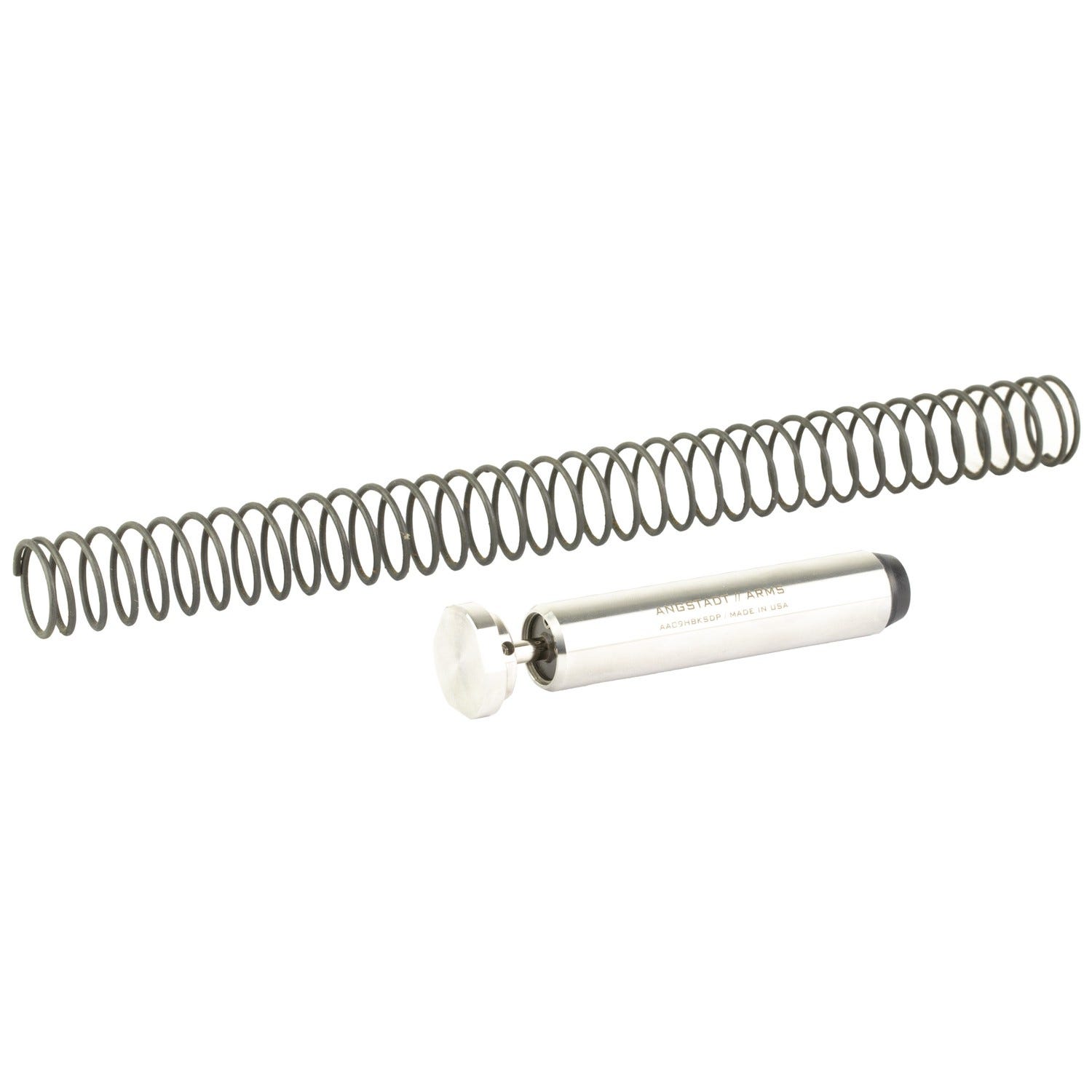 Angstadt Arms Hydraulic Buffer Kit Silver Standard Damping 6 oz for 9mm/.40 SW/.45 ACP AR Rifles