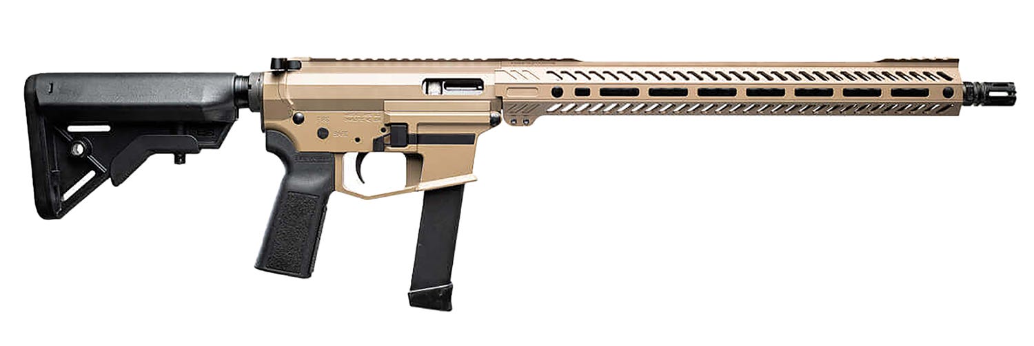 Angstadt Arms UDP-9 Flat Dark Earth / Black 9mm 16 Threaded Barrel 15-Rounds
