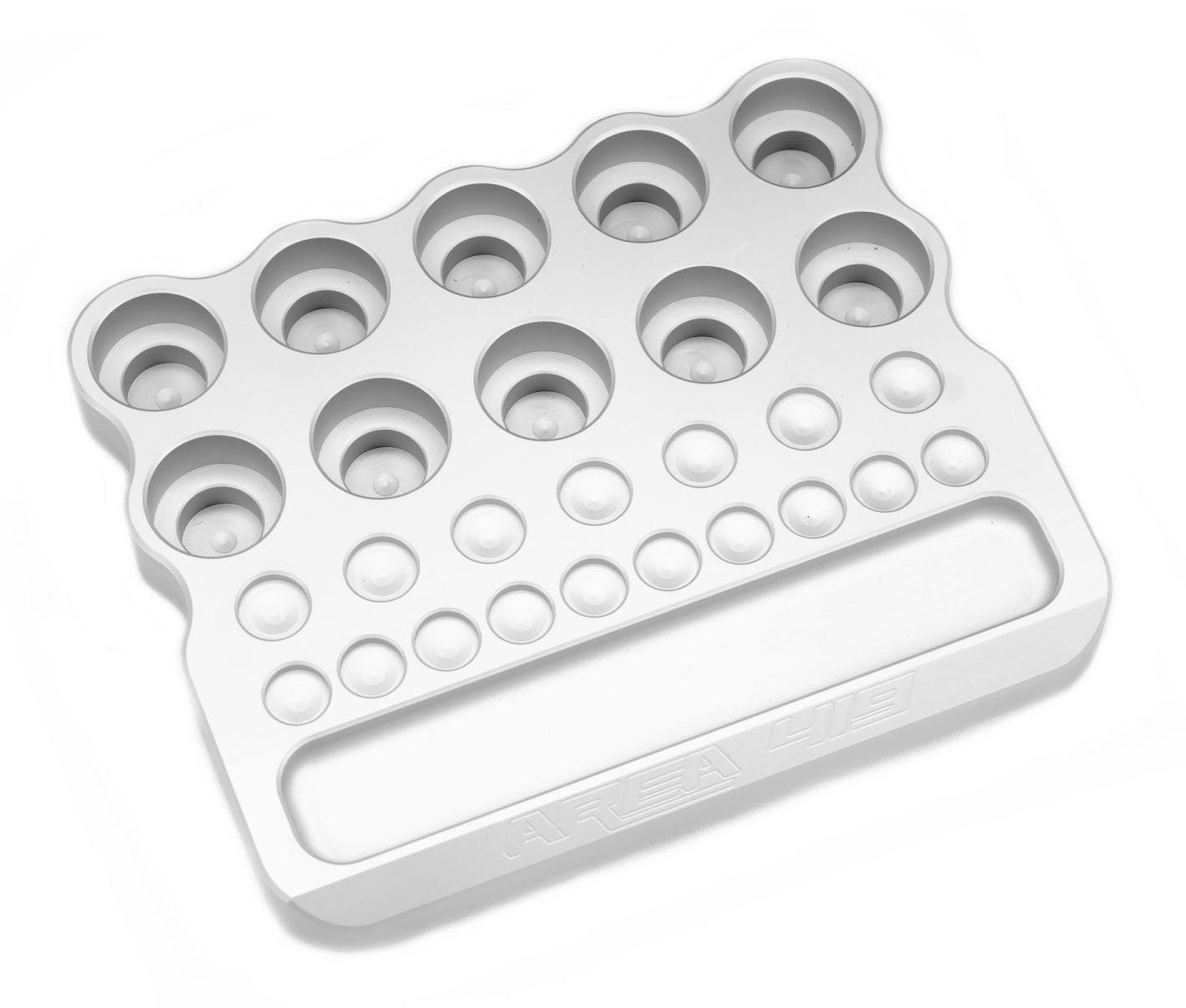 Area 419 Area 419 Die Storage Block Clear 10-Spots for Hornady L n L 10-Count - $68.39 at GrabAGun
