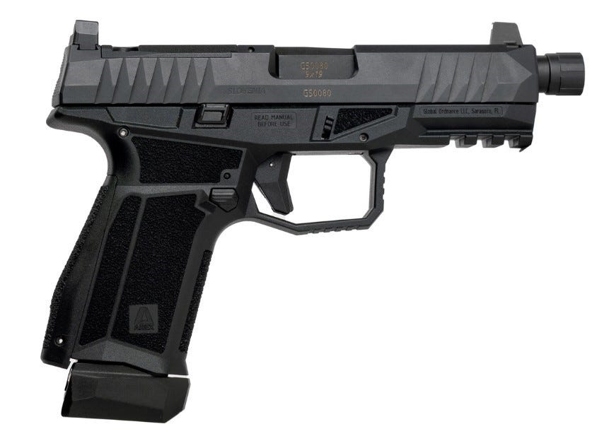 arex delta m tactical 9mm 4.6 threaded barrel 17-rounds or