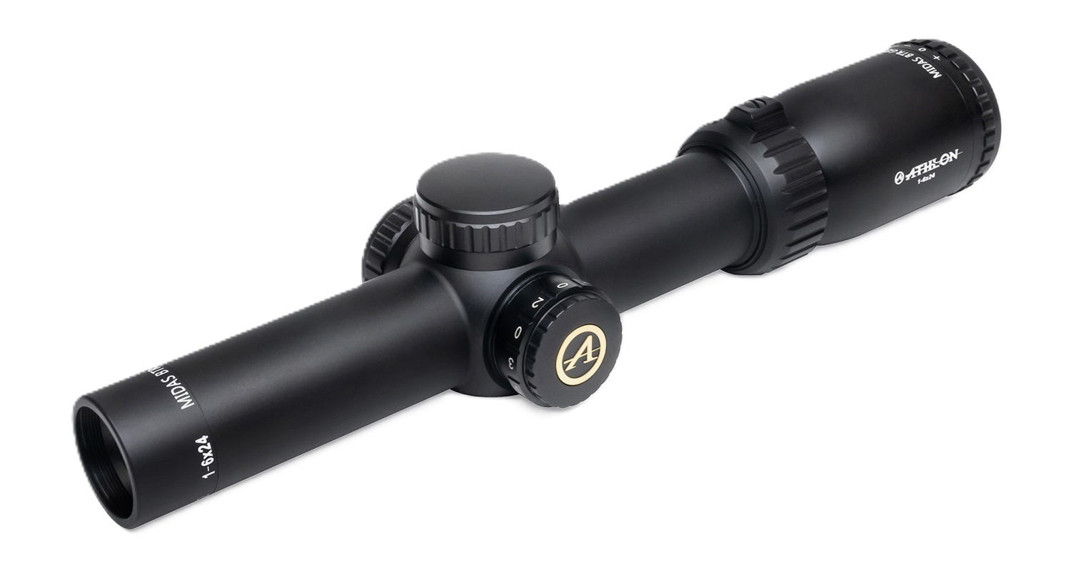 Athlon Athlon Midas BTR GEN2 HD 1-6X24mm SFP ATSR4 MOA Reticle Open Box - $449.99 at GrabAGun