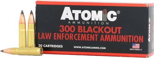 Atomic Varmageddon .300 AAC Blackout 110 Grain 20-Rounds Polymer Tip