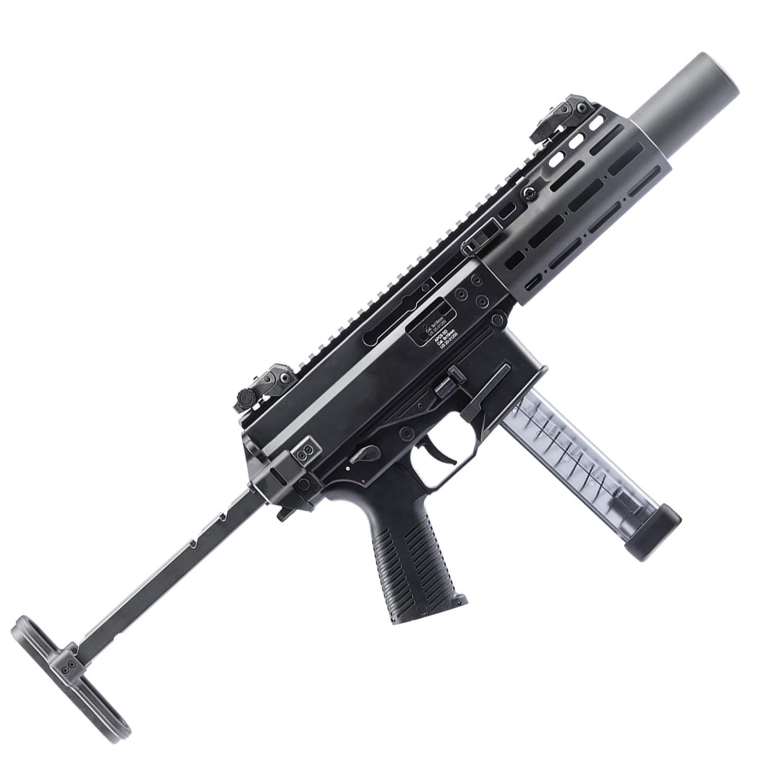 B&T APC9 SD Compact Integrally Suppressed 9mm 5.7 Barrel 30-Rounds