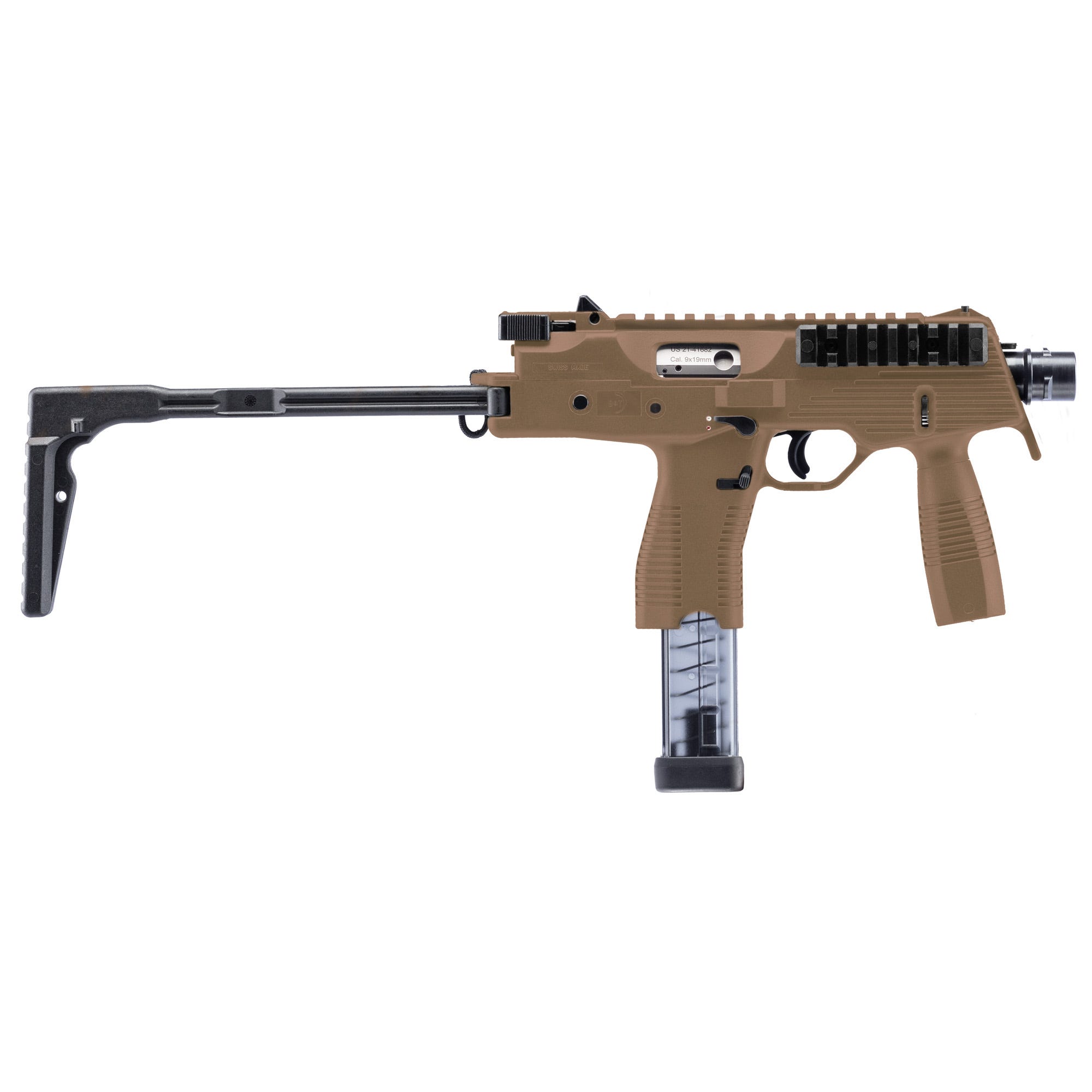 B&T TP9 SBR Coyote Tan 9mm 5.1 Barrel 30-Rounds