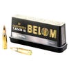 BELOM Ammo Tactical Brass 7.62 X 39 123 Grain 20-Rounds FMJ 