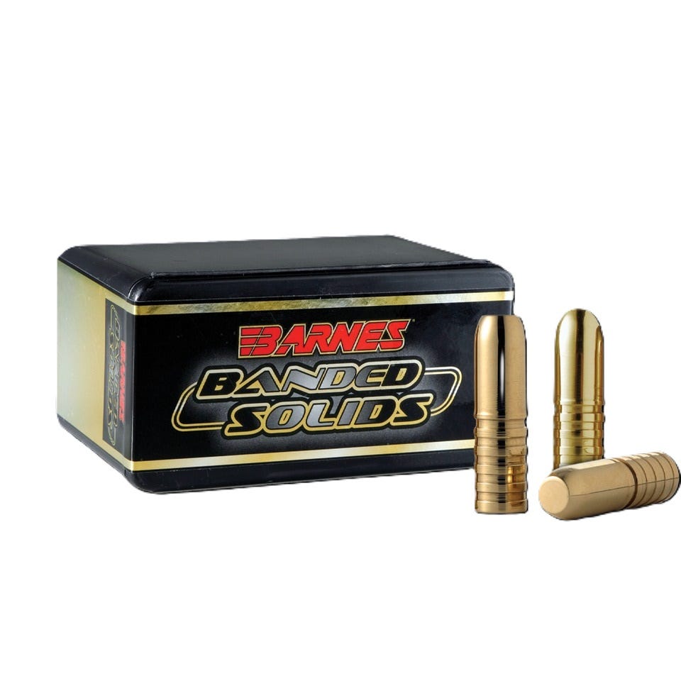 Barnes Bullets Banded Solid Copper 0.366 9.3MM 286 Grain 50-Count RN
