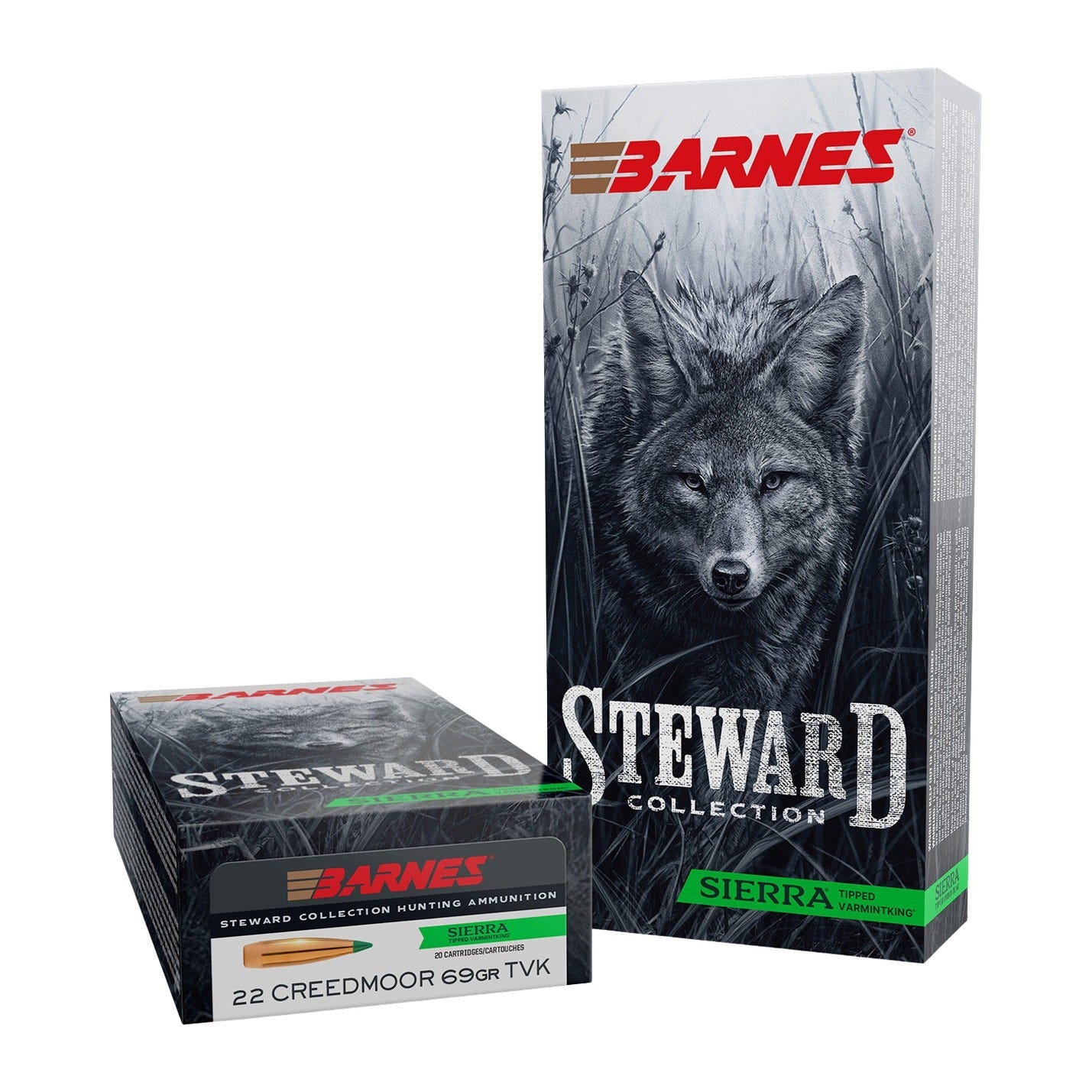 Barnes Bullets Rifle Ammunition .22 Creedmoor 69 Grain 20-Rounds TV