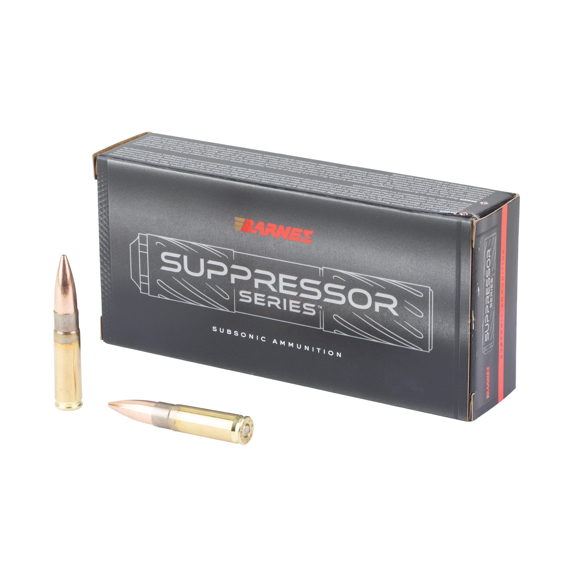 nes Bullets Suppressor Optimized Brass .300 AAC Blackout 220 Grain 20-Rounds SMK Ammo