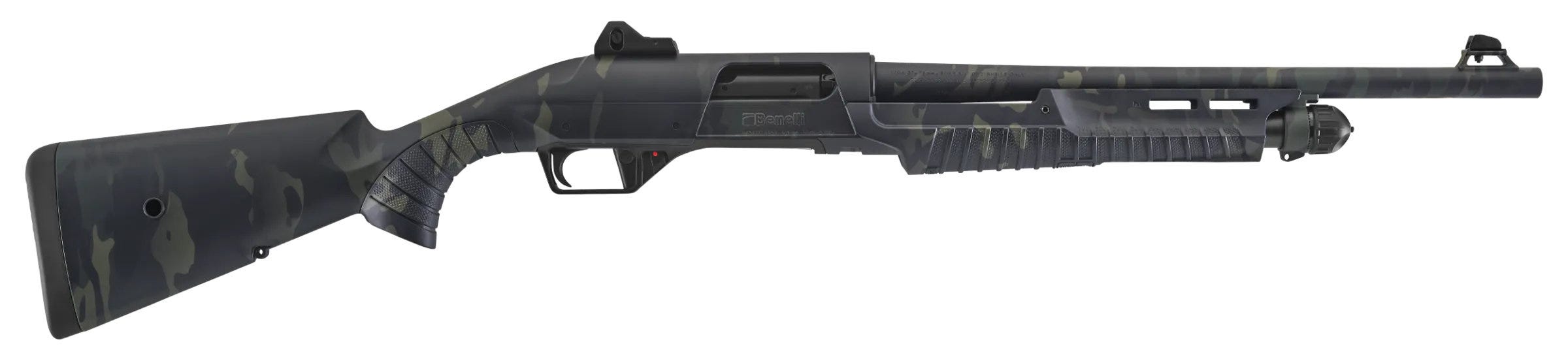 Benelli Nova 3 Tactical Multicam Black 12 GA 18.5 Barrel 4-Rounds