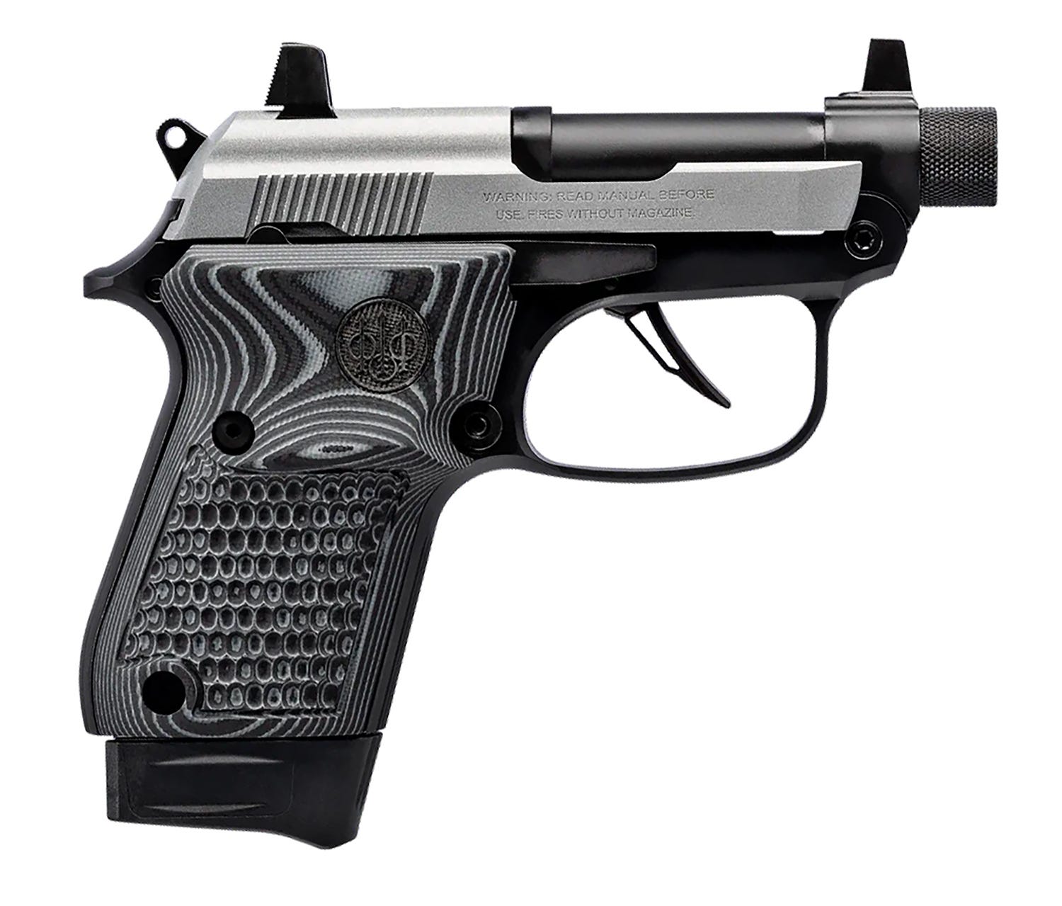 beretta 20x bobcat black/inox .22 lr 2.8 barrel 8-rounds