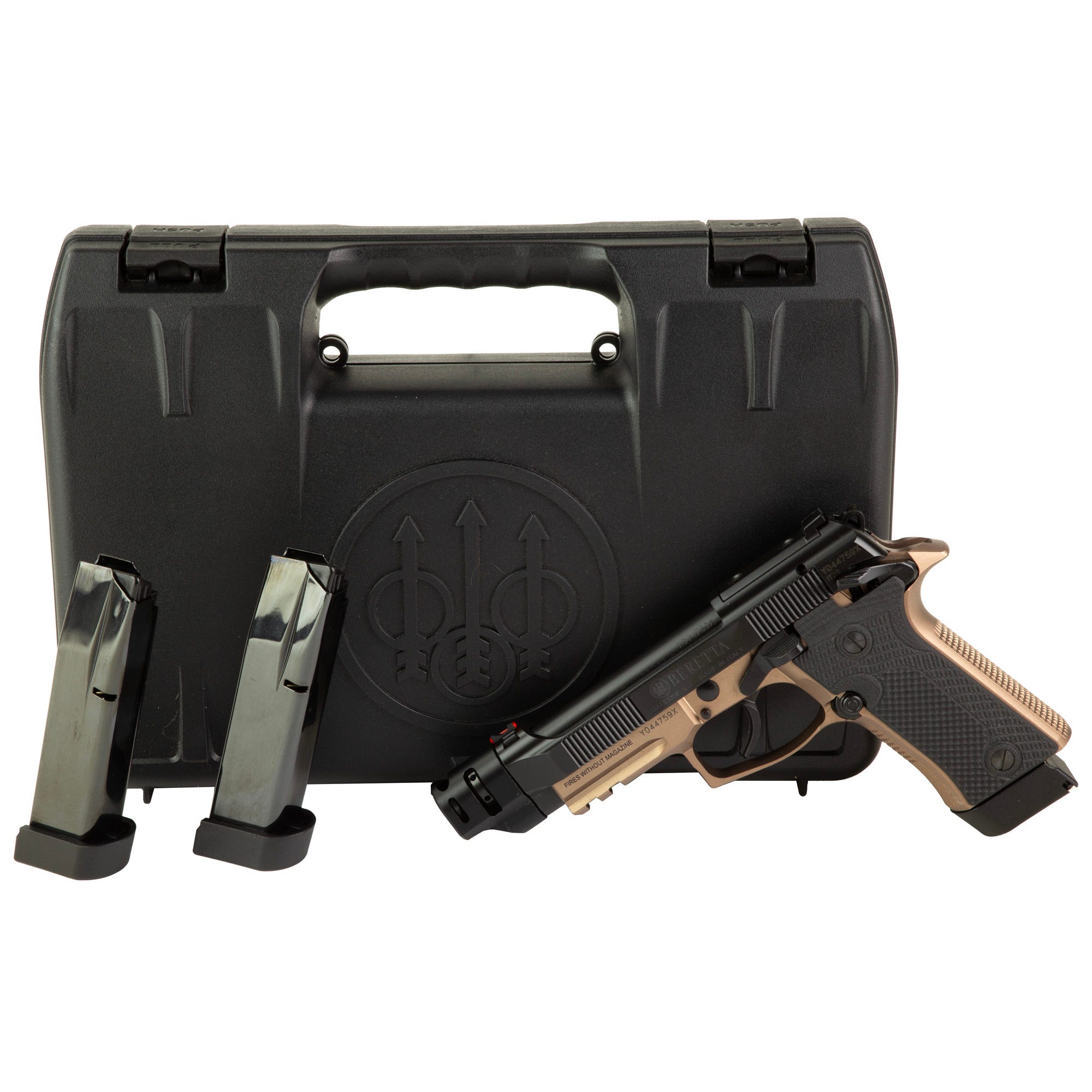 beretta 80x cheetah tactical urban bronze .380 acp 4.4 barrel 15-rounds w/ comp