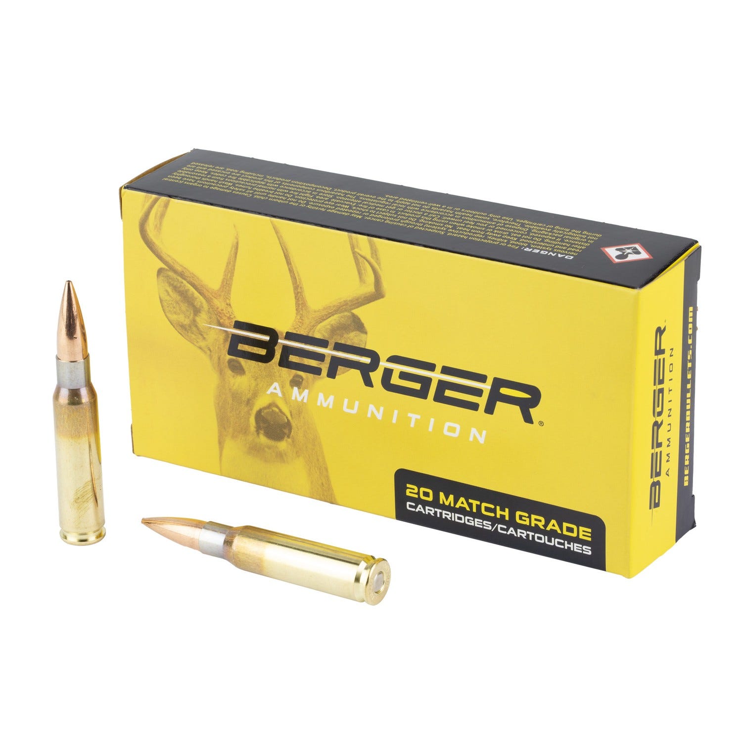 Berger Bullets Classic Hunter .308 Win 185 Grain 20-Rounds OTMBT - Berger Bullets
