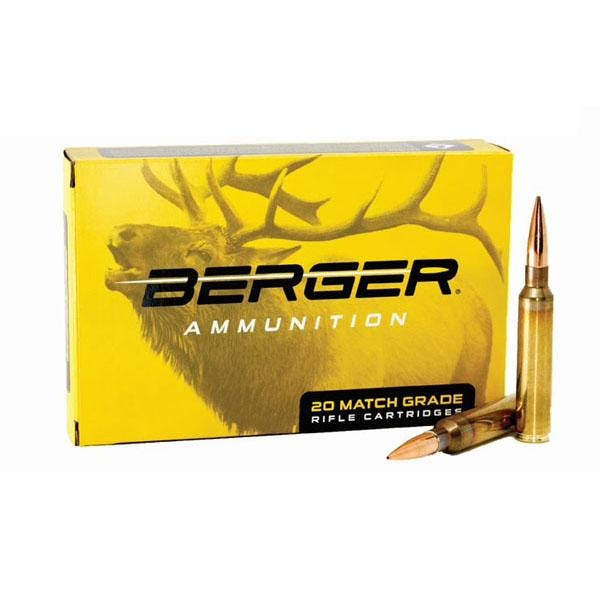 Berger Bullets Elite Hunter 6.5 Creedmoor 140 Grain 20-Rounds BTHP ger Bullets Elite Hunter 6.5 Creedmoor 140 Grain 20-Rounds BTHP Ammo