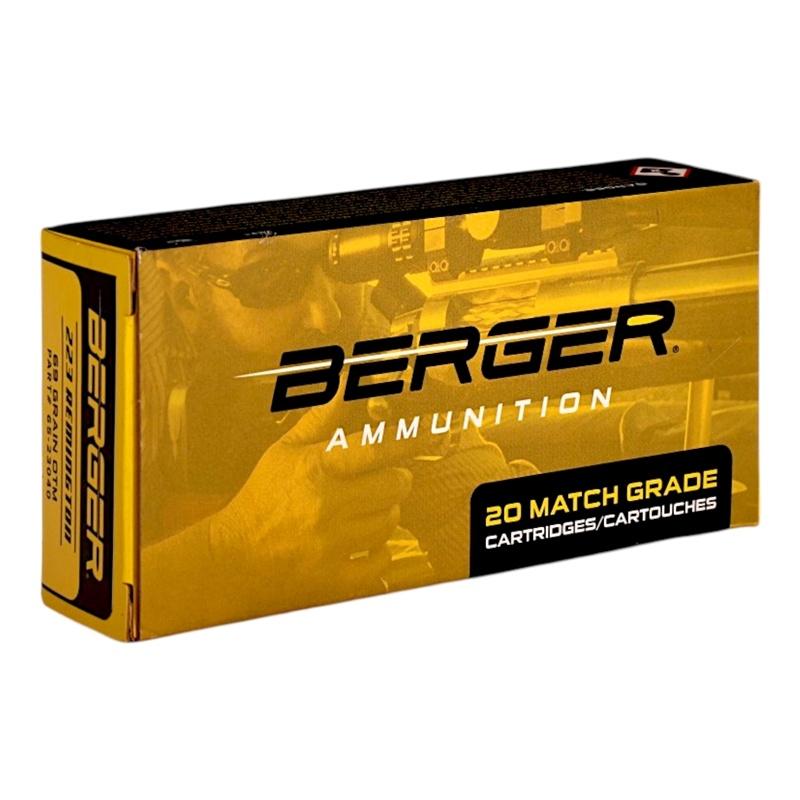 Berger Bullets Target .223 Rem 69 Grain 20-Rounds OTM - Berger Bullets