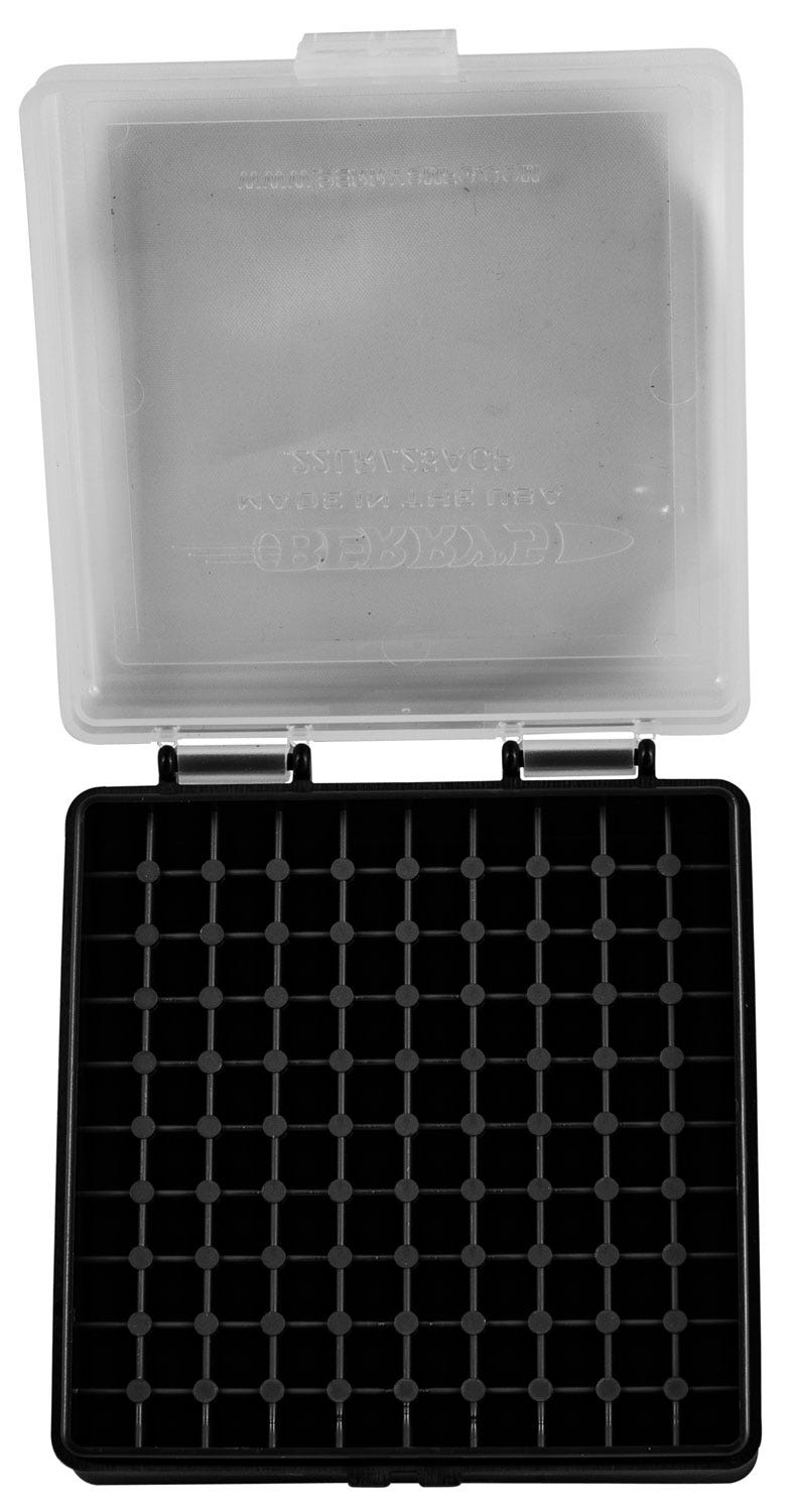 Berry s Manufacturing Ammo Box Clear .22 LR 100-Rounds - Berrys Bullets