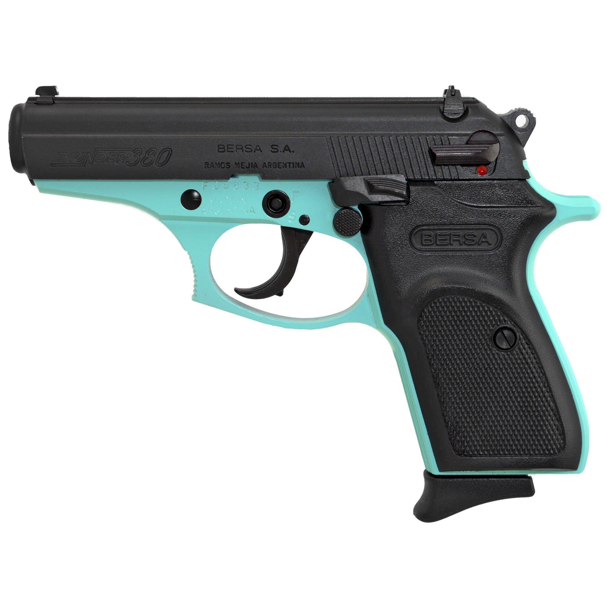 bersa thunder robin s egg blue .380 acp 3.5 barrel 8-rounds