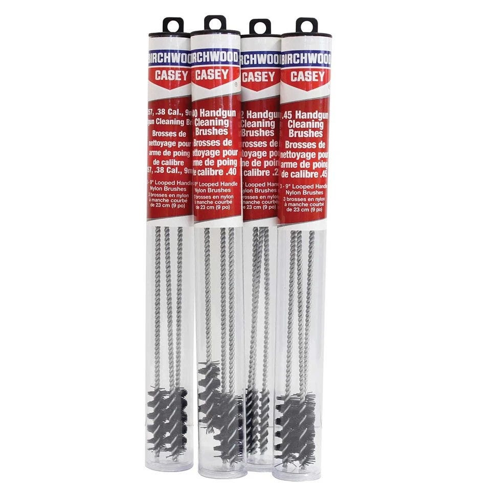 Birchwood Casey Cleaning Brushes Handgun .22 Cal 3-Pack