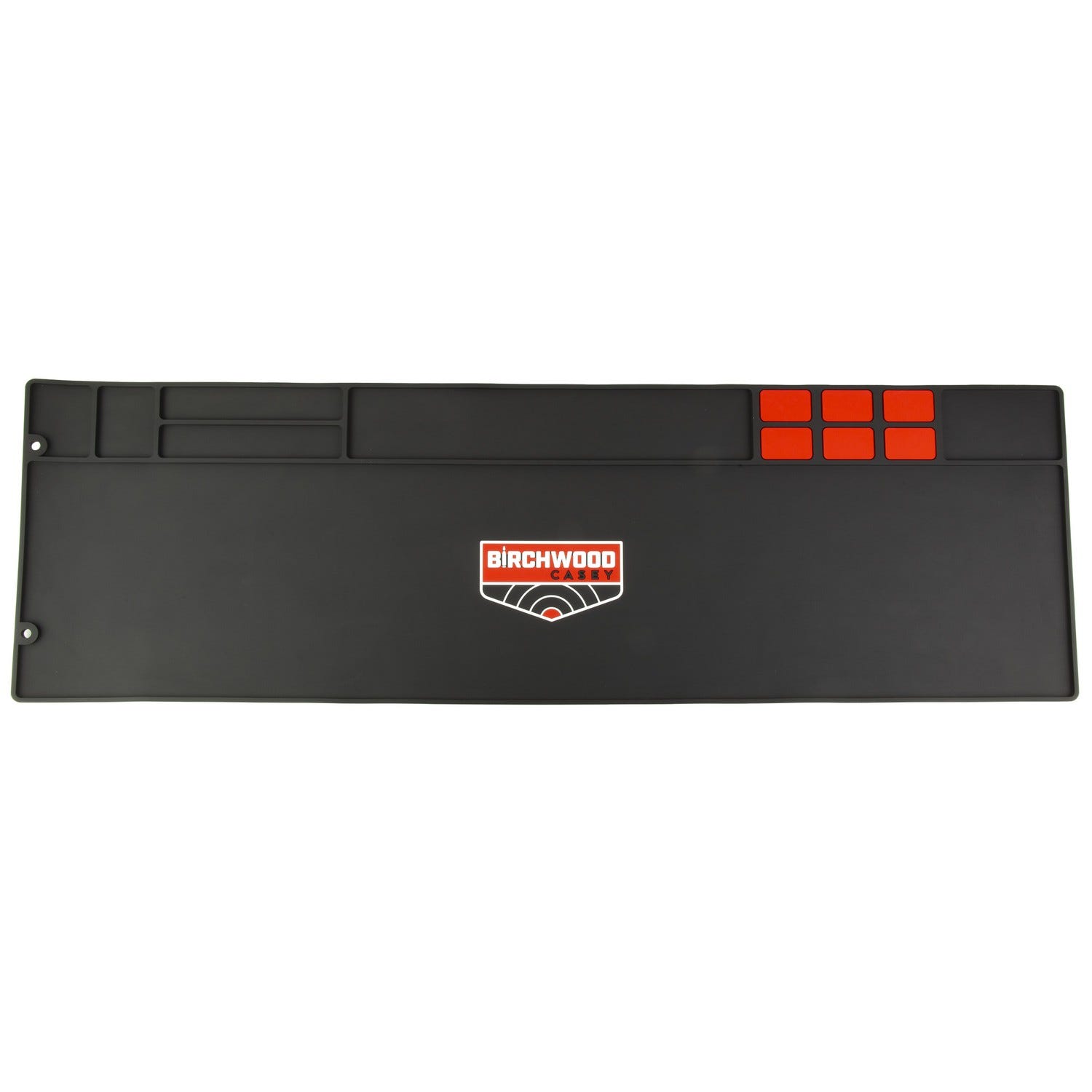 Birchwood Casey Birchwood Casey Rifle Cleaning Mat Black / Red 36 x 11 - $35.19 at GrabAGun