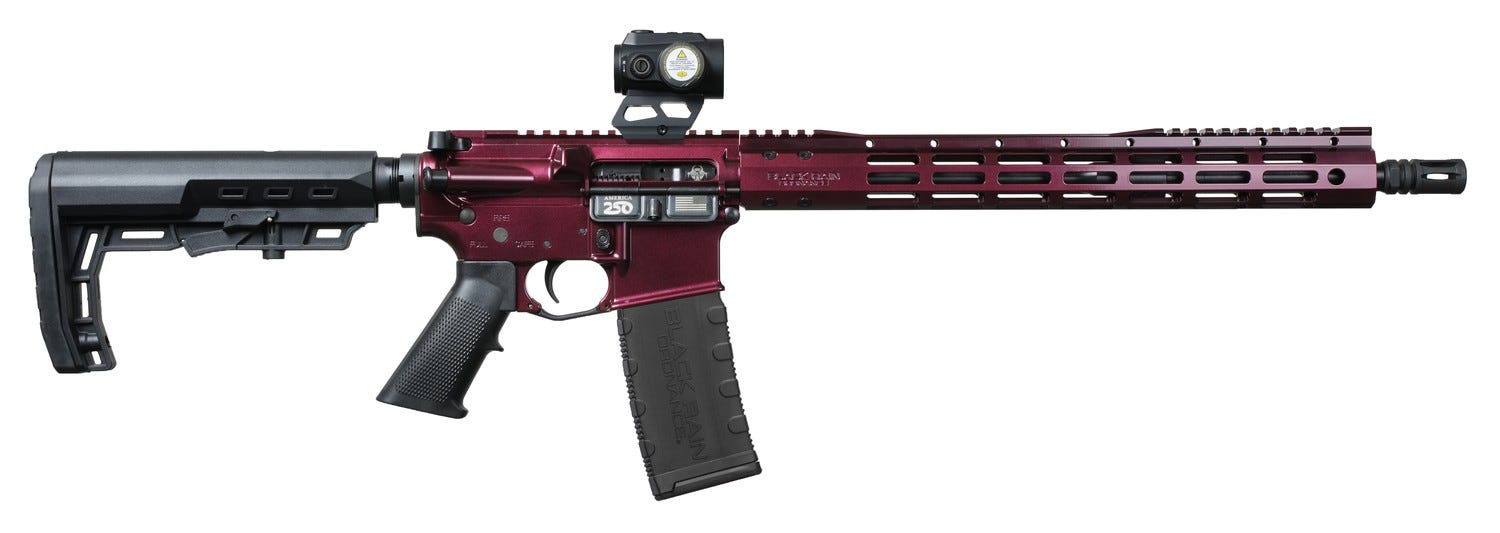Black Rain Ordnance Spec15 Red 5.56 16 Barrel 30-Rounds w/ ZeroTech Trace Red Dot - Black Rain Ordnance