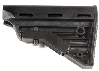 BlackHawk Adjustable ComM AR/M4 ButtStock Black