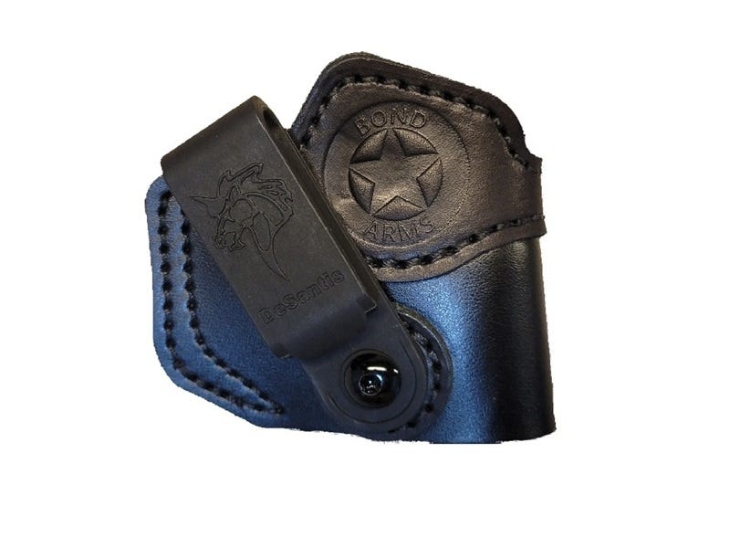 Bond Arms Stinger Holster Black Leather RH