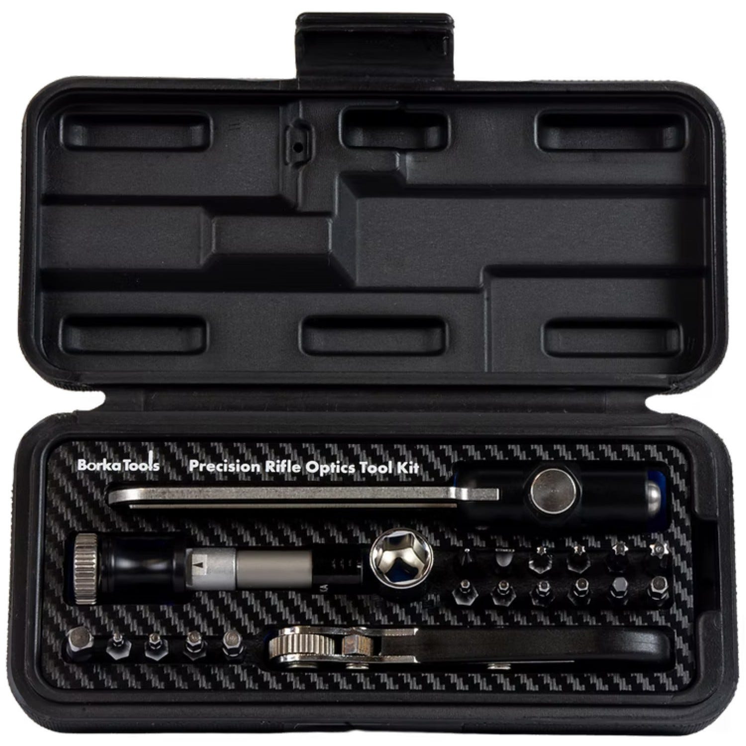 Borka Tools Borka Tools Precision Rifle Optics Tool Kit Silver w/ Hard Case - $114.99 at GrabAGun