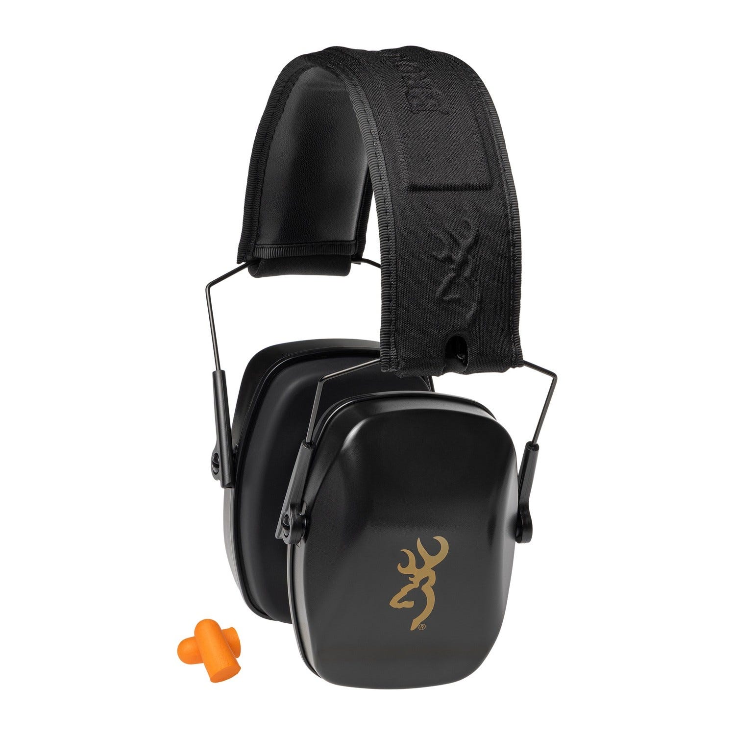Browning Browning Buckmark III Black / Gold Hearing Protection Ear Muffs 27dB - $13.29 at GrabAGun