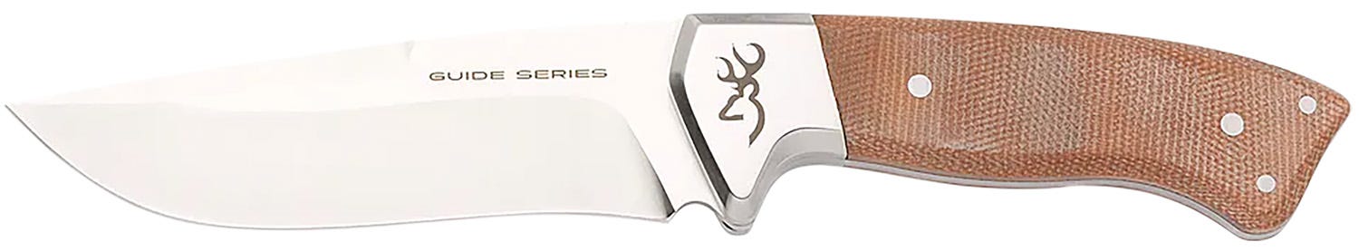 Browning Guide Series Large Fixed 14C28N Blade Micarta Laminate