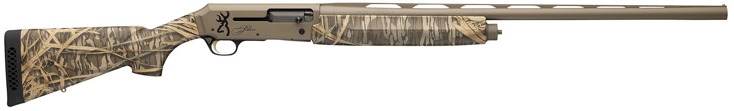 browning silver field camo fde mossy oak shadowgrass 12 ga 28 barrel 4-rounds