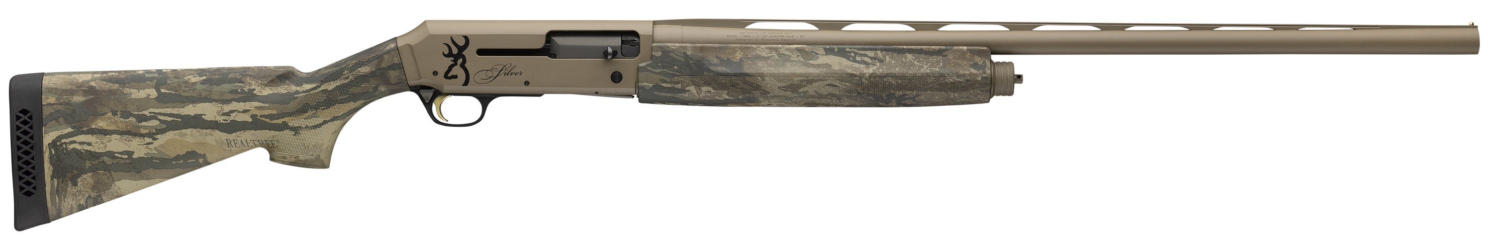Browning Silver Field Camo FDE Realtree Legacy 12 GA-3.5 26 Barrel 4-Rounds