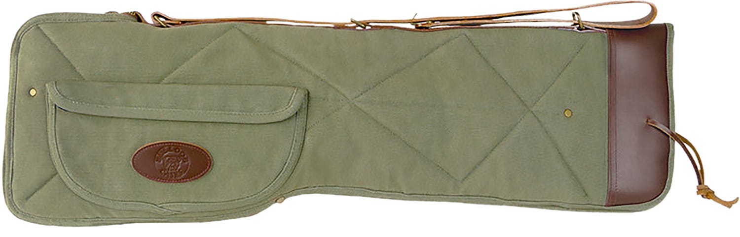 Bulldog Classic Canvas Green Poly Oxford 28 Shotgun Case - Bulldog Cases