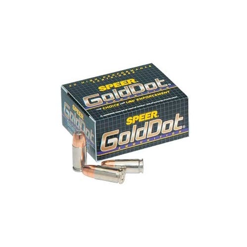Speer 9mm 147 Grain Gold Dot Hollow Point