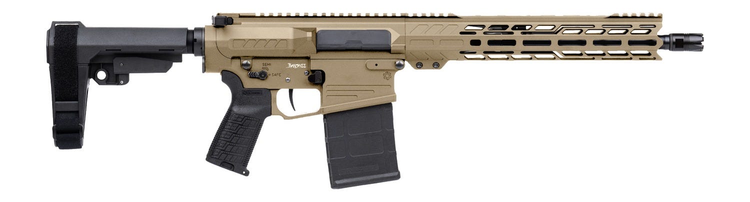 CMMG Banshee MK3 Coyote Tan 8.6 Blackout 12.5 Threaded Barrel 20-Rounds