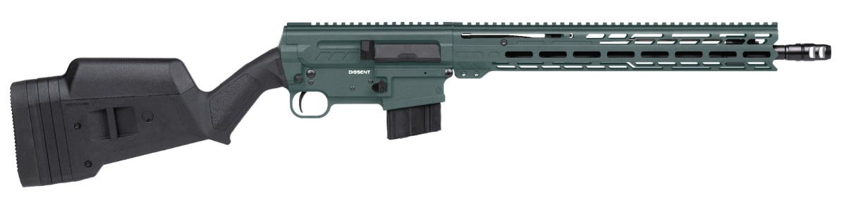 CMMG Dissent BR4 Charcoal Green .22 ARC 16.1 Barrel 10-Rounds - Cmmg