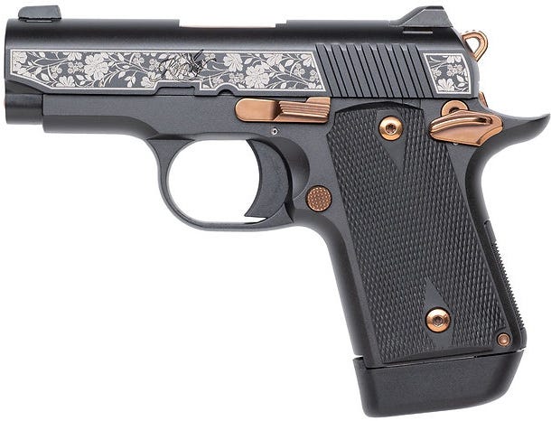 CNC Firearms Kimber Micro 9 Sylva Black / Copper 9mm 3.15 Barrel 7-Rounds
