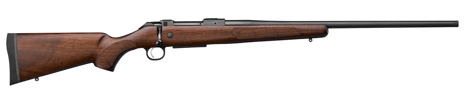 CZ 600+ AMERICAN Turkish Walnut 6.5 Creedmoor 24 Barrel 5-Rounds