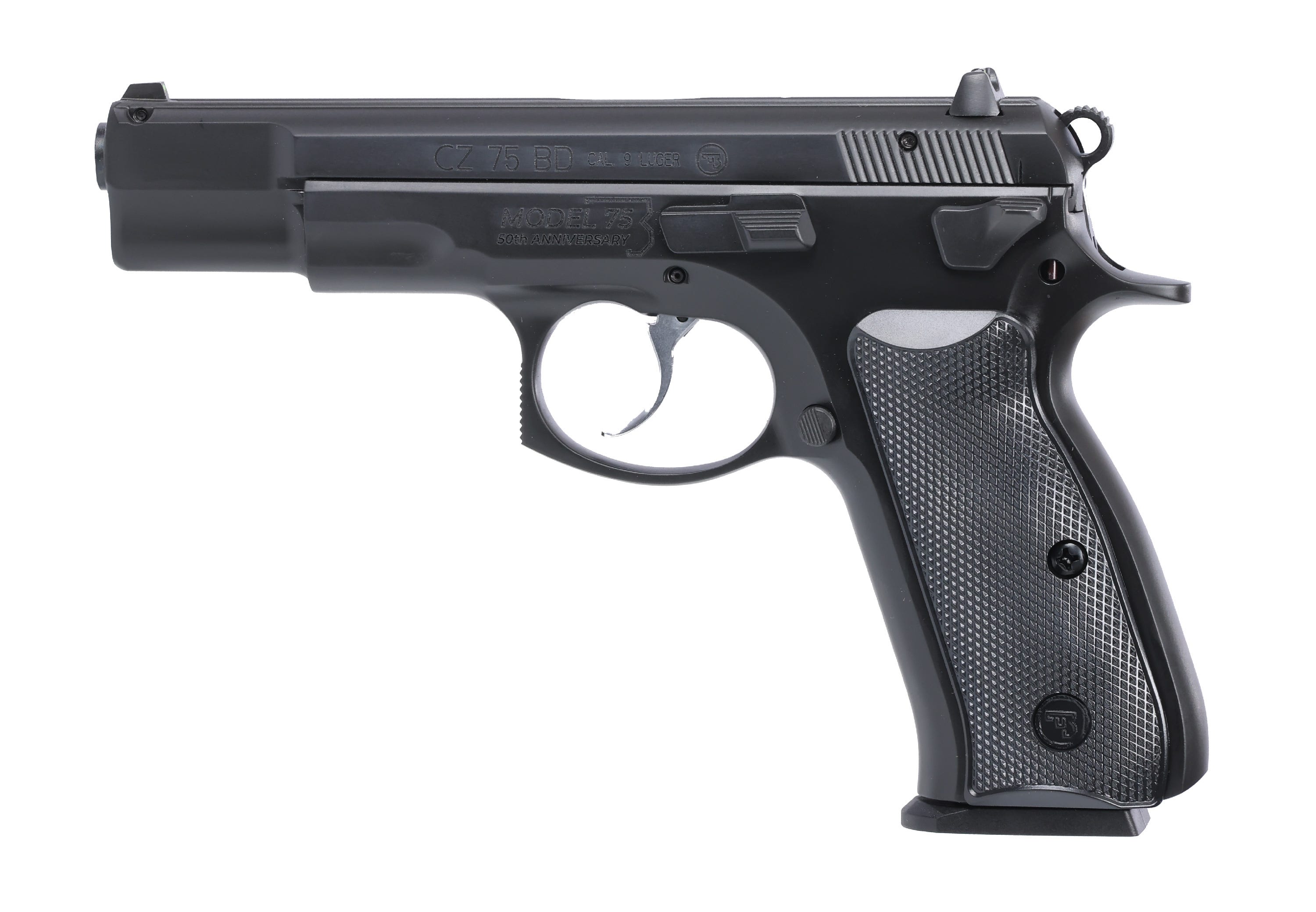 cz 75 bd 50th anniversary elite 9mm 4.6 barrel 10-rounds