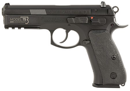 cz 75 sp-01 50th anniversary 9mm 4.6 barrel 10-rounds